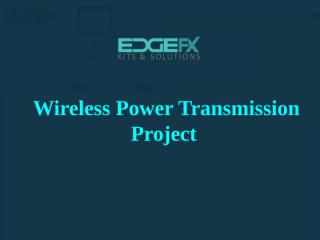 Wireless Power Transmission.pptx