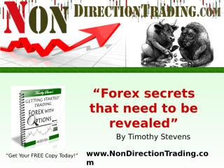 Forex secrets that need to be revealed.ppt