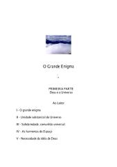 Espiritismo - O GRANDE ENIGMA - LEON DENIS.pdf