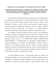 02 - Ordenanza Sobre Conservación, Mantenimiento y Demolición de Fachadas.pdf